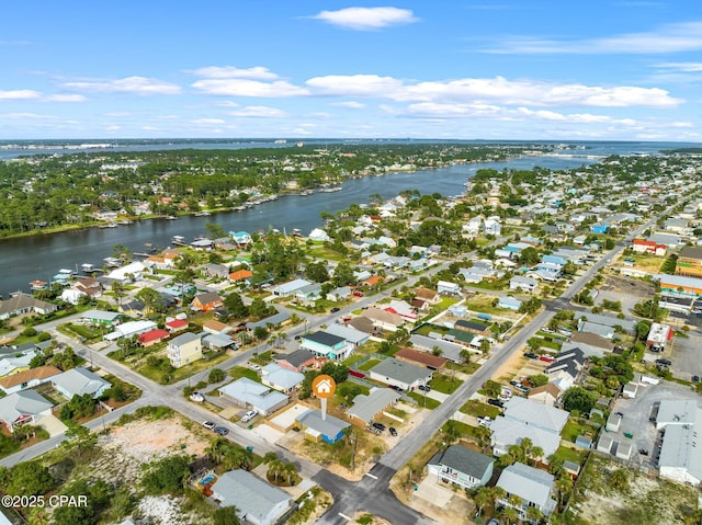 4025 Venus St, Panama City Beach, FL 32408 - view of property location featuring a nearby body of water and nearby suburban area