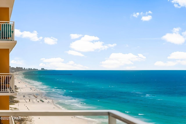 17739 Front Beach Rd Unit 1207W, Panama City Beach, FL 32413 - view of water feature with a view of the beach