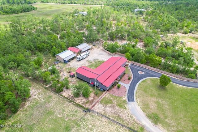 2612 NW County Road 274, Fountain, FL 32438 - aerial view with a view of trees