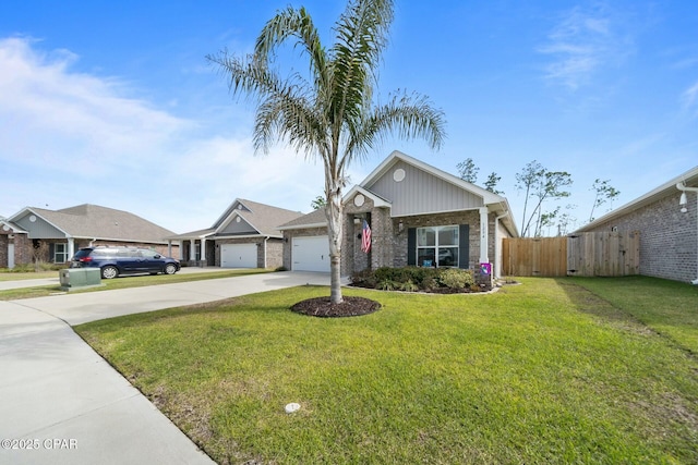 1294 Conolly Blvd, Lynn Haven, FL 32444 - single story home featuring concrete driveway, brick siding, and an attached garage