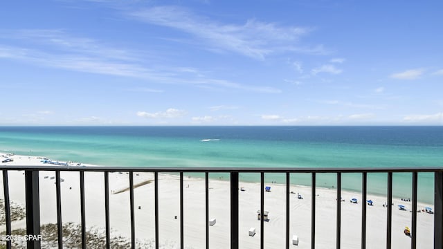 water view with local beach