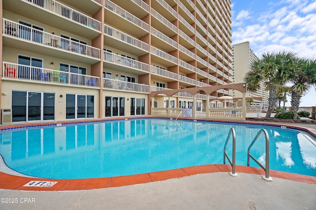 view of pool