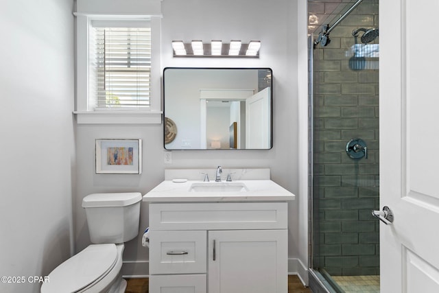 345 Redbud Ln, Inlet Beach, FL 32461 - full bathroom featuring vanity and a stall shower