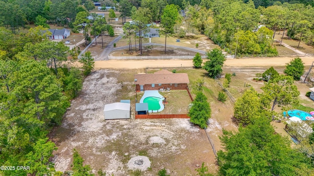 215 Tates Ln, Southport, FL 32409 - drone / aerial view
