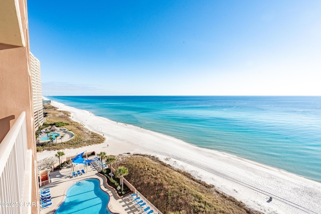 14825 Front Beach Rd Unit 2502, Panama City Beach, FL 32413 - water view with nearby beach
