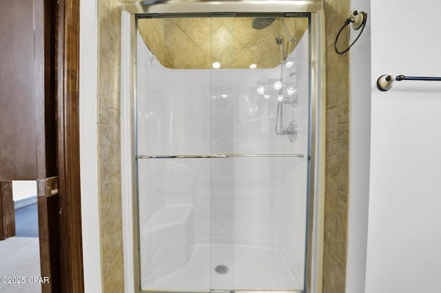 8508 S Holland Rd, Southport, FL 32409 - bathroom featuring a shower stall