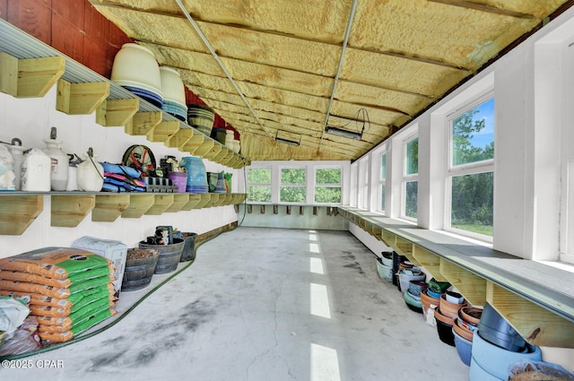 8508 S Holland Rd, Southport, FL 32409 - unfurnished sunroom with plenty of natural light
