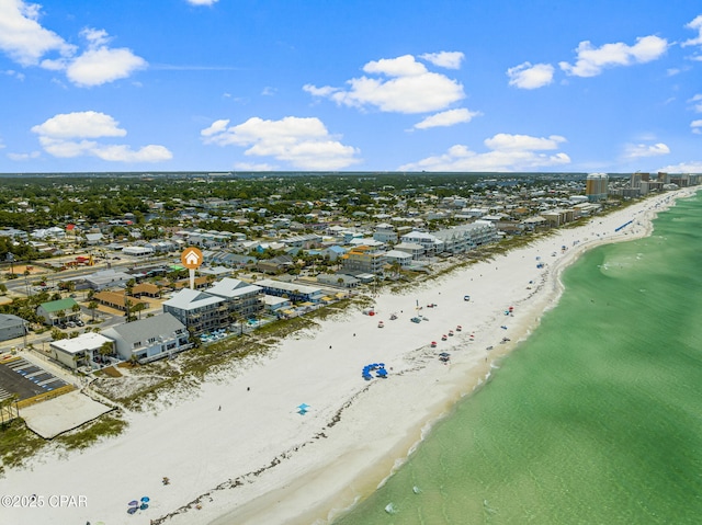 drone / aerial view of expansive beach
