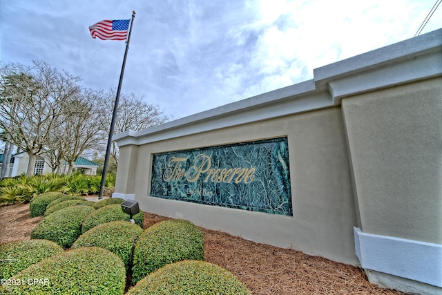 exterior view of stucco siding