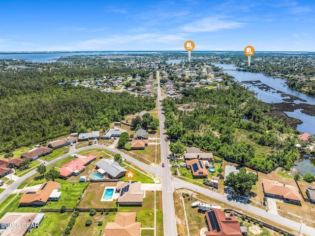 7936 Betty Louise Dr, Panama City, FL 32404 - aerial view of residential area featuring a nearby body of water