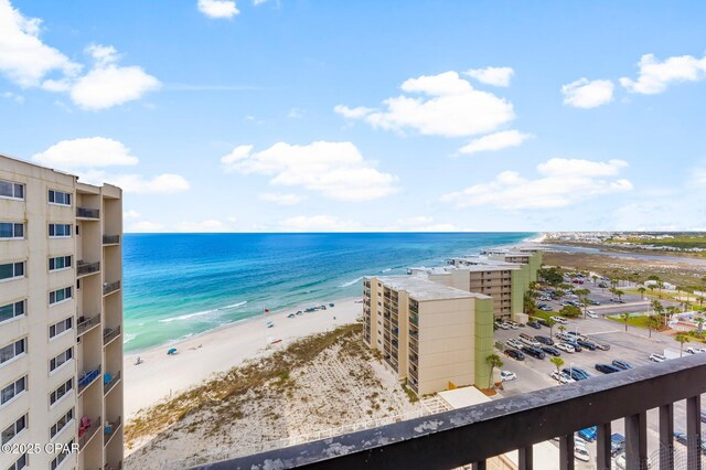 23223 Front Bch Unit A-Ph30, Panama City Beach, FL 32413 - water view featuring nearby beach