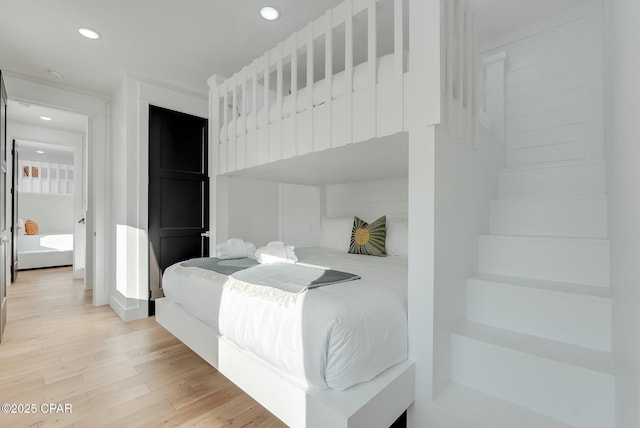 208 George C Wallace, Panama City Beach, FL 32413 - bedroom featuring recessed lighting and light wood-style floors