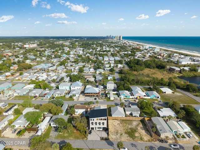 208 George C Wallace, Panama City Beach, FL 32413 - aerial view of property's location with a large body of water and nearby suburban area
