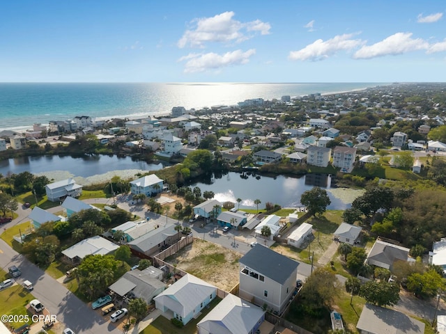 208 George C Wallace, Panama City Beach, FL 32413 - view of property location featuring a large body of water and nearby suburban area