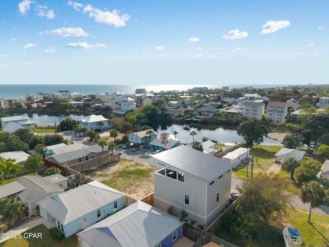 208 George C Wallace, Panama City Beach, FL 32413 - aerial perspective of suburban area with a nearby body of water