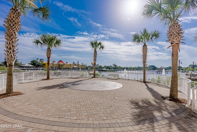 9860 S Thomas Dr Unit 1824, Panama City Beach, FL 32408 - surrounding community with a water view