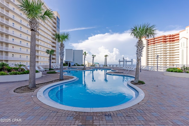 9860 S Thomas Dr Unit 1824, Panama City Beach, FL 32408 - view of community pool