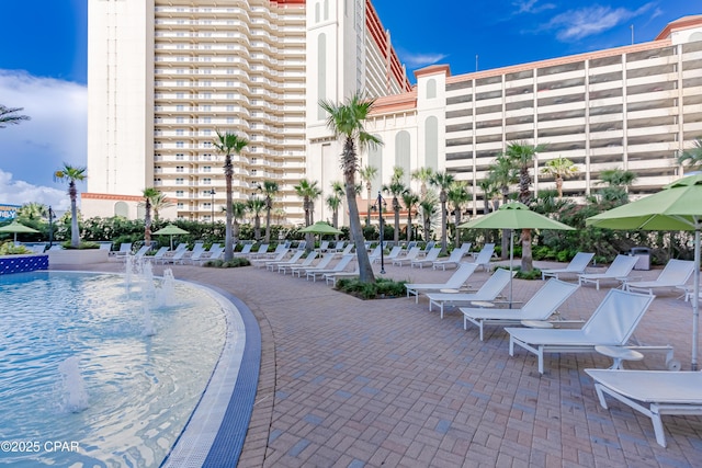 9860 S Thomas Dr Unit 1824, Panama City Beach, FL 32408 - view of pool