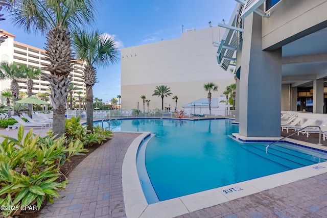 9860 S Thomas Dr Unit 1824, Panama City Beach, FL 32408 - view of community pool