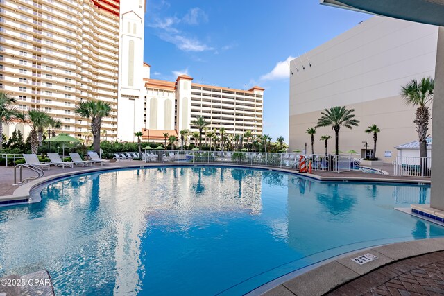 9860 S Thomas Dr Unit 1824, Panama City Beach, FL 32408 - view of community pool