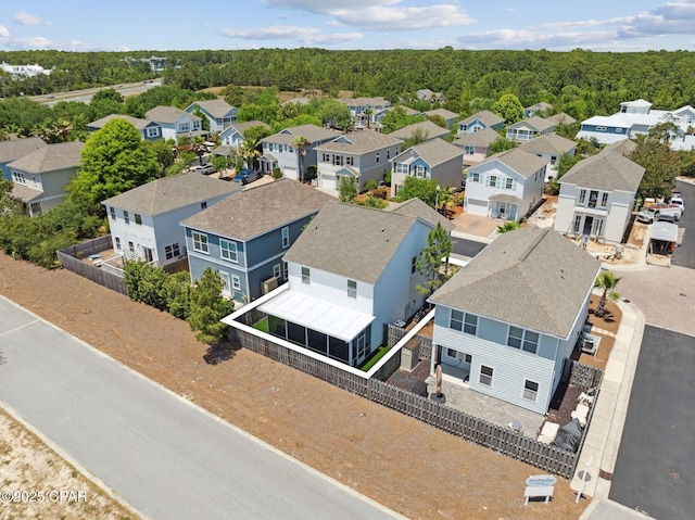 13 St. Vincent Lane, Inlet Beach, FL 32461 - aerial view of residential area