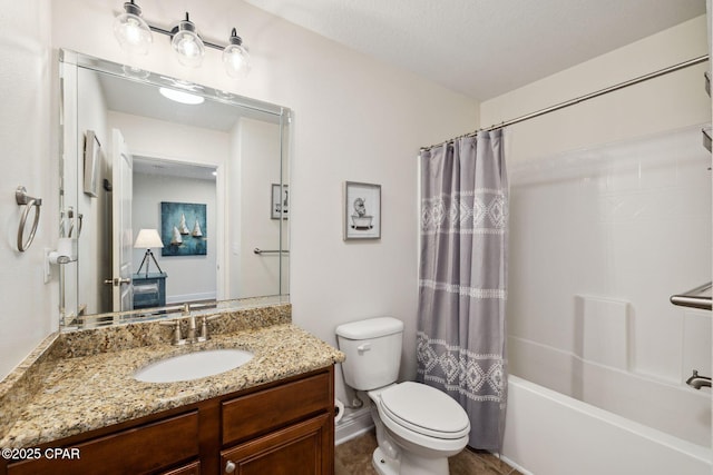 13 St. Vincent Lane, Inlet Beach, FL 32461 - bathroom with vanity and shower / bath combination with curtain
