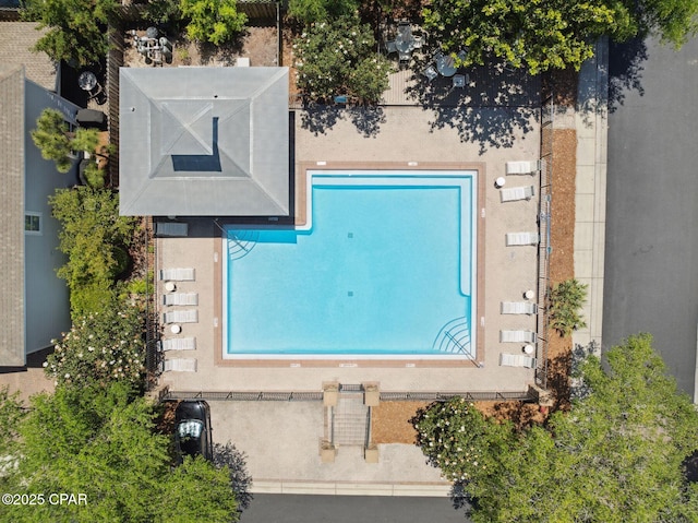 13 St. Vincent Lane, Inlet Beach, FL 32461 - bird's eye view of a pool area