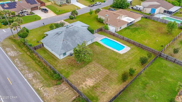 2324 Raintree Pl, Lynn Haven, FL 32444 - aerial view of residential area with a pool area