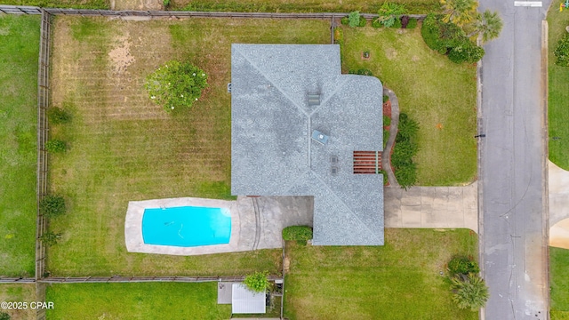 2324 Raintree Pl, Lynn Haven, FL 32444 - aerial view of property and surrounding area featuring a pool