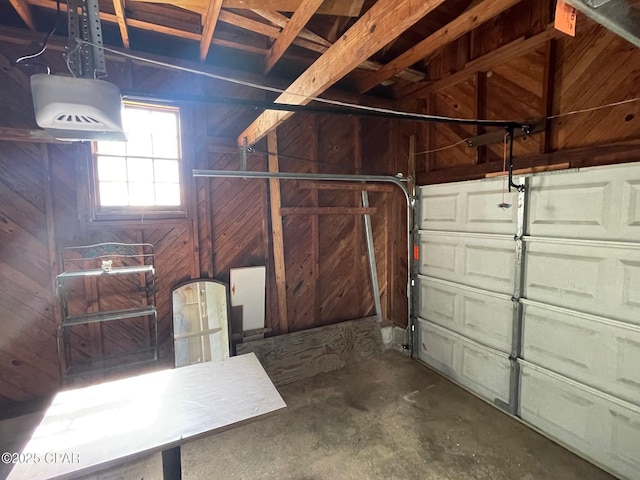 4276 2nd Ave, Marianna, FL 32446 - garage with wooden walls
