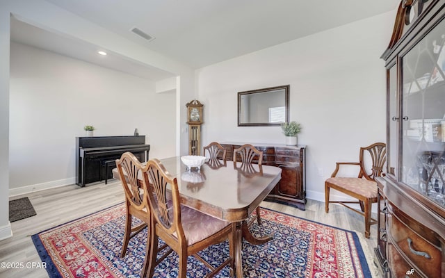 4862 Sweetspire Dr, Panama City, FL 32404 - dining room featuring light wood finished floors and recessed lighting