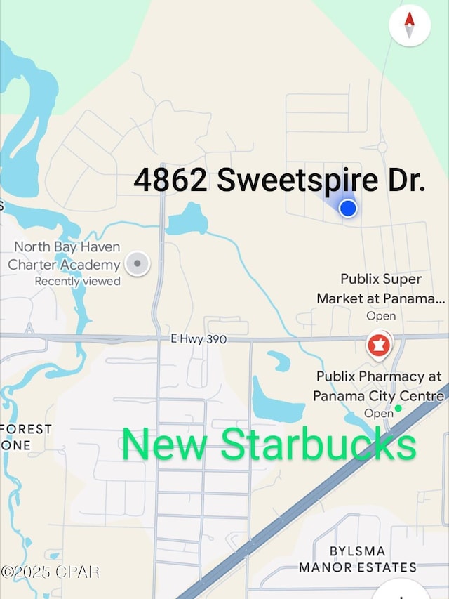 4862 Sweetspire Dr, Panama City, FL 32404 - map / location