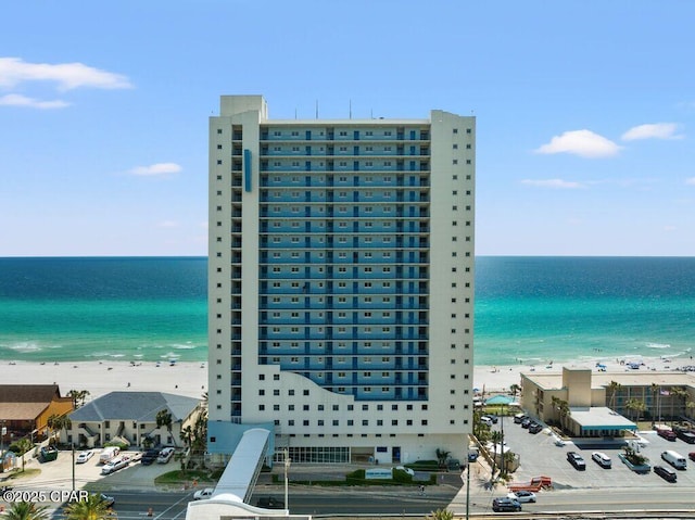 16701 Front Beach Rd Unit 306, Panama City Beach, FL 32413 - view of building exterior with view of water and beach