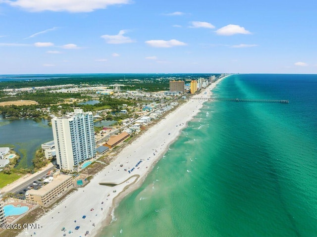 16701 Front Beach Rd Unit 306, Panama City Beach, FL 32413 - aerial view of waterfront with a beach
