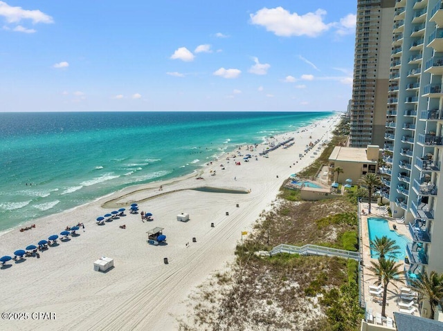 16701 Front Beach Rd Unit 306, Panama City Beach, FL 32413 - water view featuring nearby beach