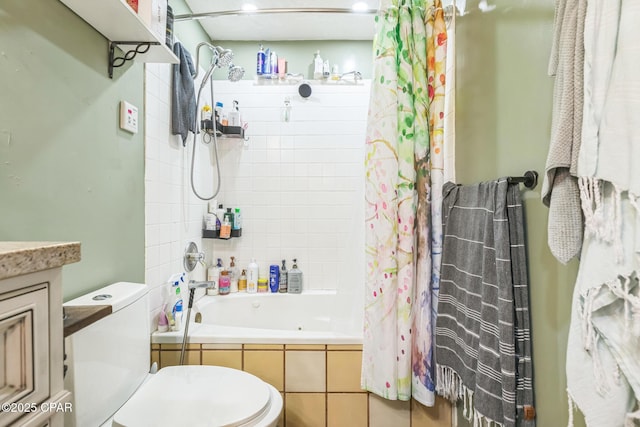 2322 Silversides Loop, Pensacola, FL 32526 - bathroom featuring toilet and shower / tub combo