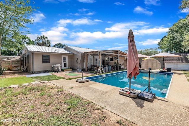 2322 Silversides Loop, Pensacola, FL 32526 - view of swimming pool featuring a patio area and a fenced backyard