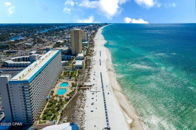 8743 Thomas Dr Unit 1211, Panama City Beach, FL 32408 - bird's eye view of unending shoreline