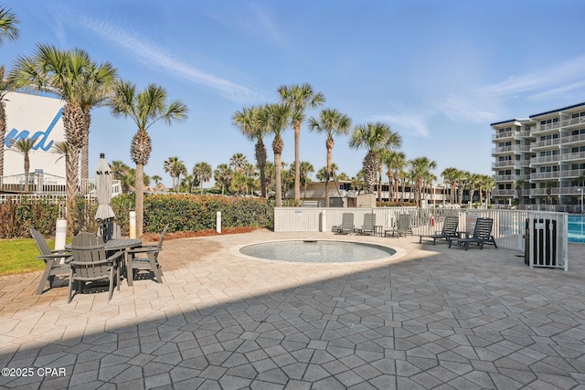 1515 SE Miracle Strip Pkwy Unit 609, Fort Walton Beach, FL 32548 - view of pool with a patio