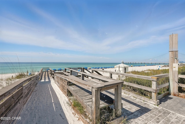 1515 SE Miracle Strip Pkwy Unit 609, Fort Walton Beach, FL 32548 - surrounding community with view of water and beach
