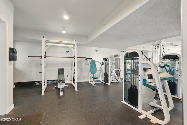 1515 SE Miracle Strip Pkwy Unit 609, Fort Walton Beach, FL 32548 - exercise room with baseboards