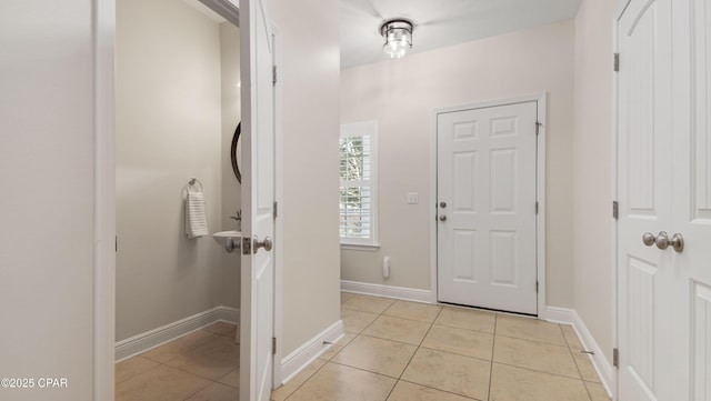 76 Mosaic Oaks Cir, Santa Rosa Beach, FL 32459 - entrance foyer with light tile patterned flooring and baseboards