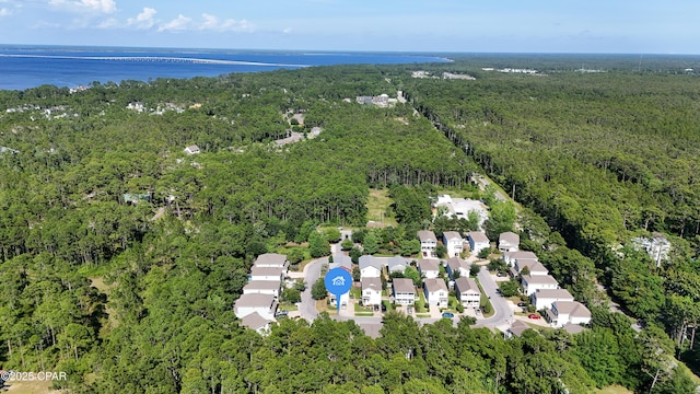 76 Mosaic Oaks Cir, Santa Rosa Beach, FL 32459 - aerial view of property and surrounding area with a forest and a large body of water
