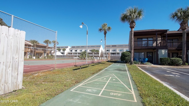 surrounding community featuring shuffleboard