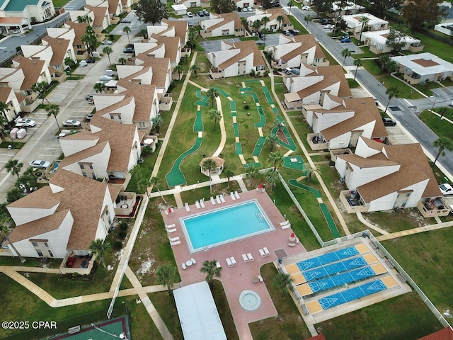 17462 Front Beach Rd Unit 55201, Panama City Beach, FL 32413 - aerial view of property's location with nearby suburban area