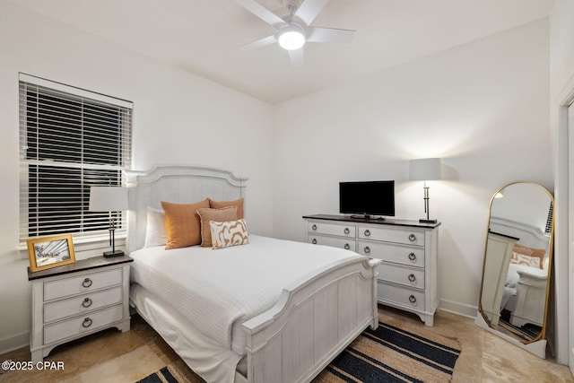231 Somerset Bridge Rd Unit 1103, Santa Rosa Beach, FL 32459 - bedroom featuring baseboards and ceiling fan