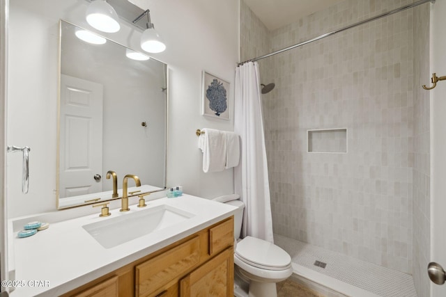 231 Somerset Bridge Rd Unit 1103, Santa Rosa Beach, FL 32459 - bathroom with tiled shower, toilet, and vanity