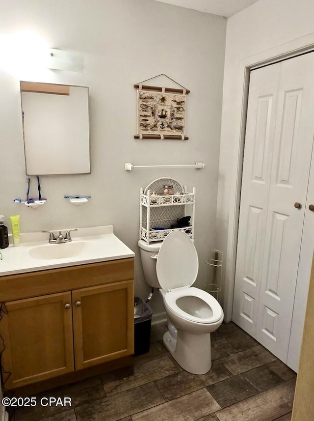 9541 Stauber Ln, Youngstown, FL 32466 - bathroom featuring toilet and vanity