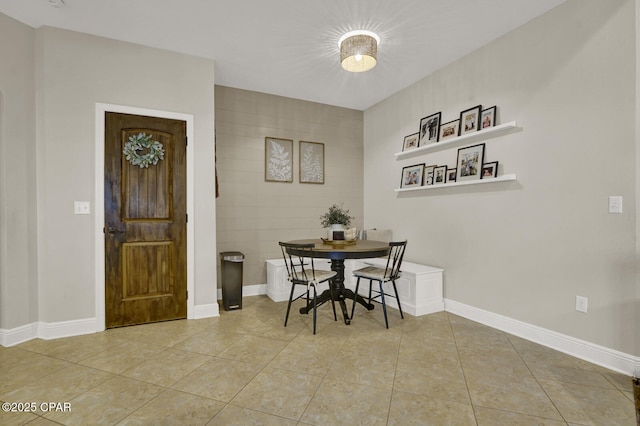 1104 Zephyr, Panama City, FL 32404 - tiled dining room featuring baseboards