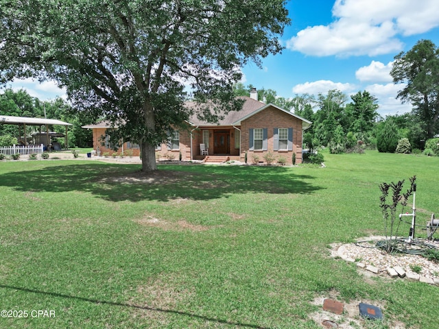 16532 SW Mimosa St, Blountstown, FL 32424 - view of green lawn